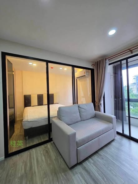 bedroom and room interior of IKON SUKHUMVIT 77 CONDOMINIUM