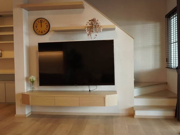 living room and room interior of Indy 1 Bangna Km.7
