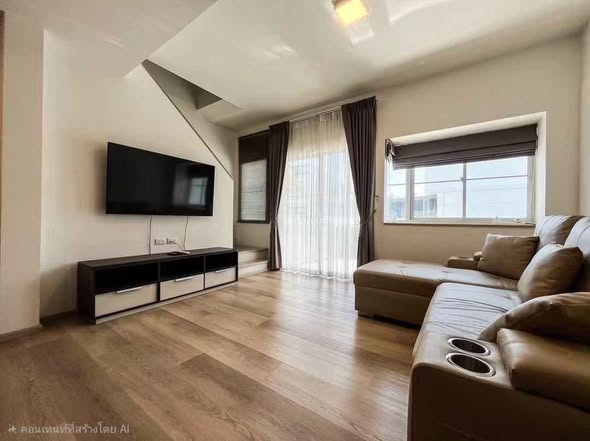 bedroom and living room of Indy 2 Bangna-Ramkhamhaeng 2