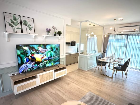 living room of indy 2 Bangna-Ramkhamhaeng 2