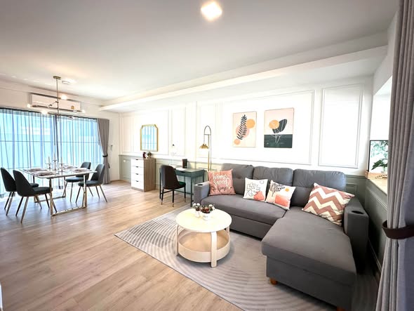 living room of indy 2 Bangna-Ramkhamhaeng 2