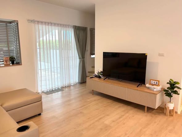living room and bedroom of indy 2 Bangna-Ramkhamhaeng 2