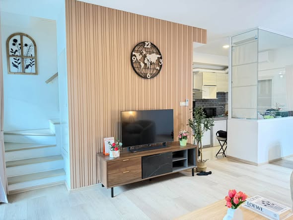 living room and room interior of Indy 4 Bangna Km.7