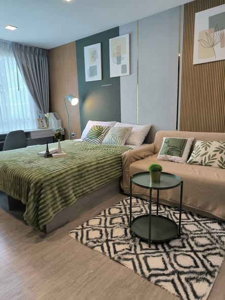 bedroom and living room of Kave AVA