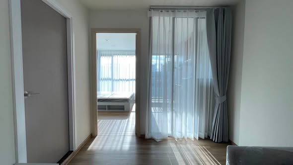 bedroom and room interior of KAVE LUMINOUS BANGMOD Sale Gallery l เคฟ ลูมินัส บางมด สำนักงานขาย