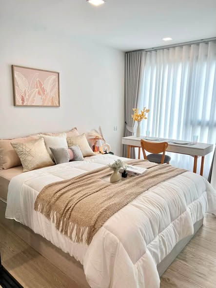 bedroom of KAVE Seed Kaset | เคฟ ซี้ด เกษตร