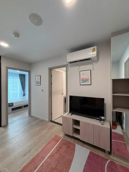 bedroom and living room of KAVE Seed Kaset | เคฟ ซี้ด เกษตร