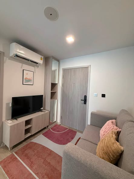 living room and bedroom and room interior of KAVE Seed Kaset | เคฟ ซี้ด เกษตร