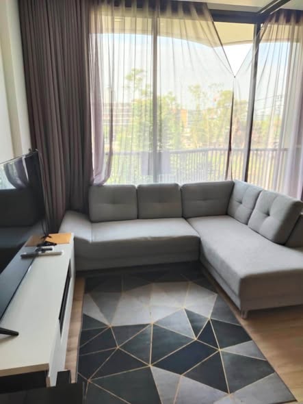 bedroom and living room of Kawa Haus