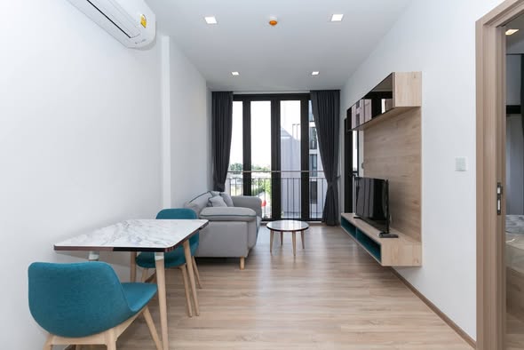 living room and room interior of Kawa Haus