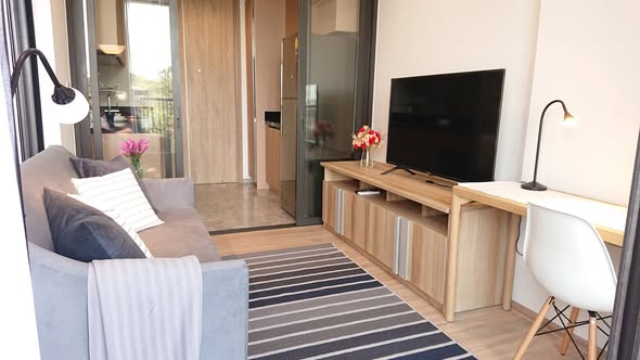 living room and room interior of Kawa Haus