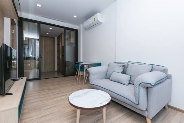 living room and room interior of Kawa Haus