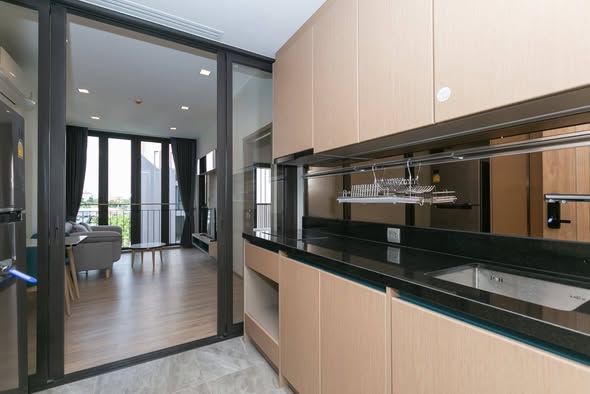 room interior and kitchen of Kawa Haus