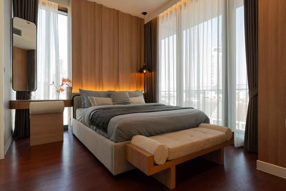 bedroom of KHUN by YOO