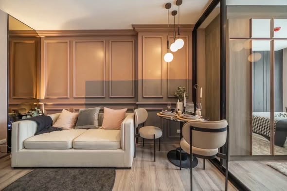 living room of Knightsbridge Collage Sukhumvit 107