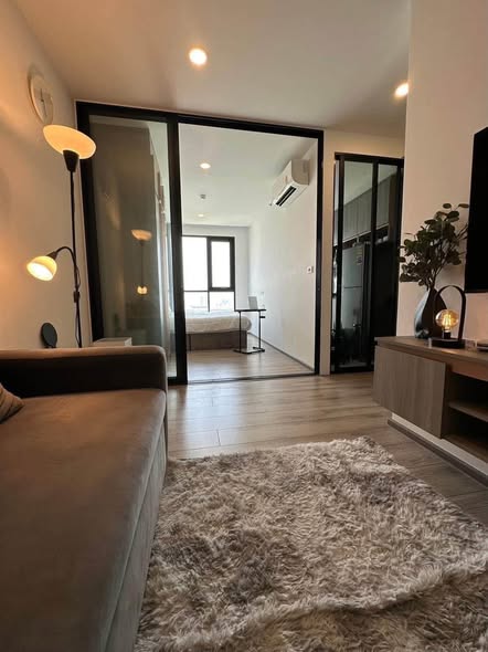 living room and bedroom and room interior of Knightsbridge Collage Sukhumvit 107