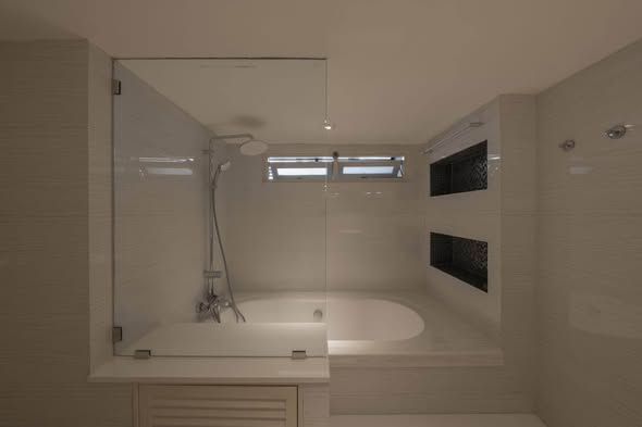 bathroom of Knightsbridge Duplex Tiwanon | ไนท์บริดจ์ ดูเพล็กซ์ ติวานนท์