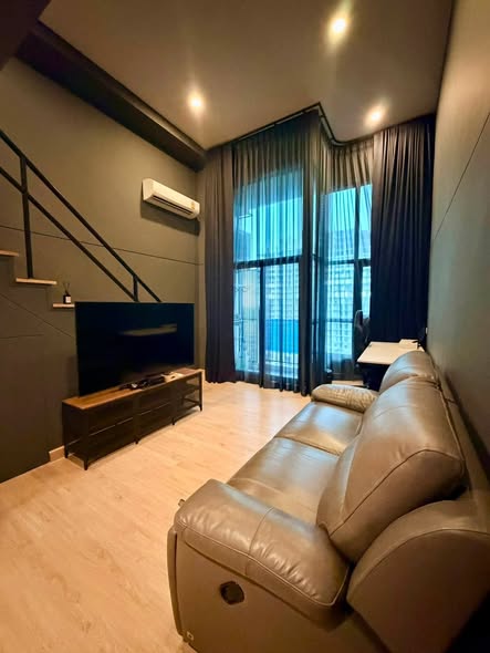 living room of Knightsbridge Duplex Tiwanon | ไนท์บริดจ์ ดูเพล็กซ์ ติวานนท์