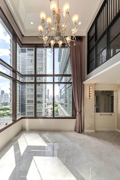 living room of Knightsbridge Duplex Tiwanon | ไนท์บริดจ์ ดูเพล็กซ์ ติวานนท์