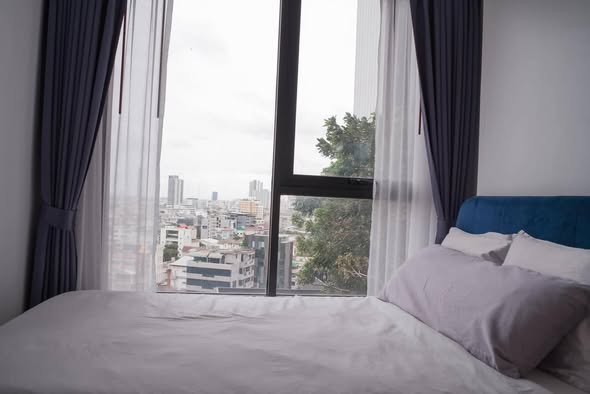 bedroom of KnightsBridge Prime Sathon