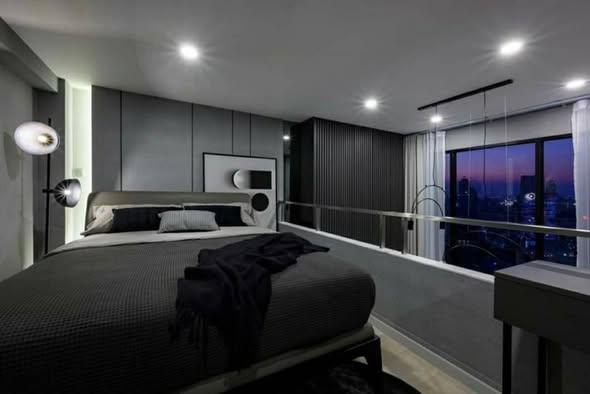 bedroom of KnightsBridge Prime Sathon