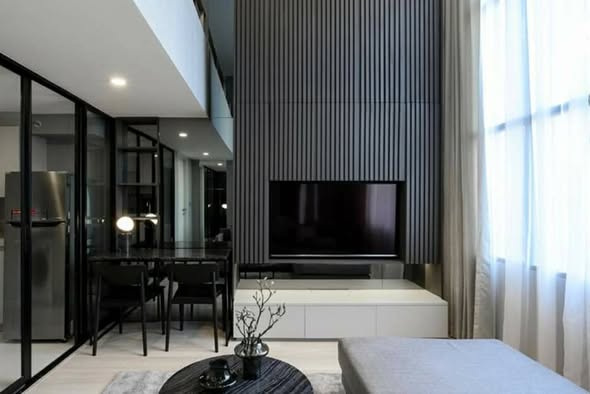 living room of KnightsBridge Prime Sathon