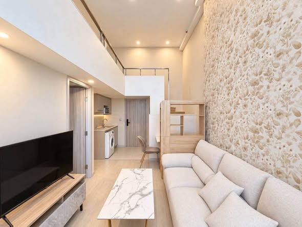 living room of KnightsBridge Prime Sathon