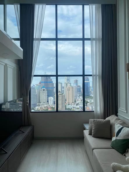 living room of KnightsBridge Prime Sathon