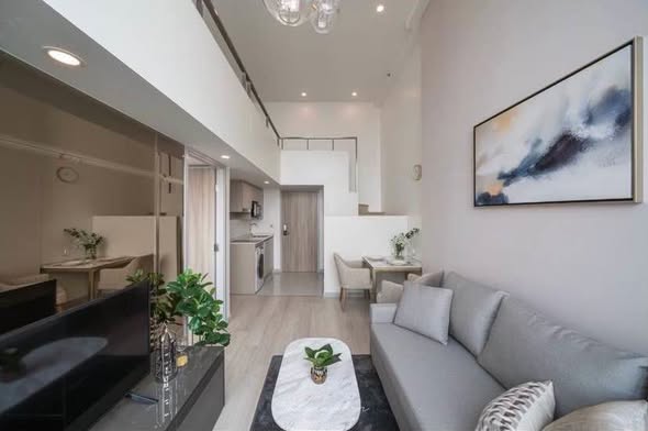 living room of KnightsBridge Prime Sathon