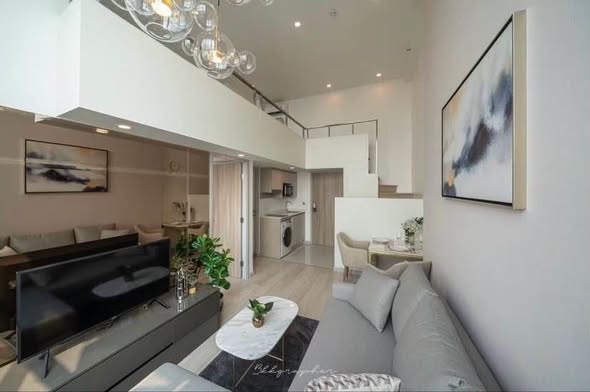 living room of KnightsBridge Prime Sathon