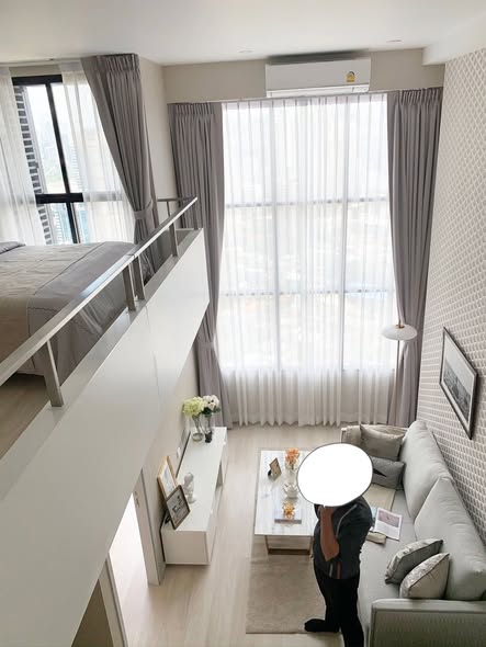 living room of KnightsBridge Prime Sathon