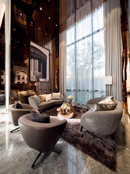 living room of KnightsBridge Prime Sathon
