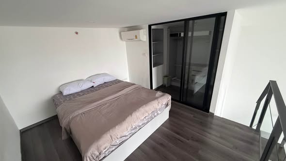 bedroom and room interior of KnightsBridge Space Rama9