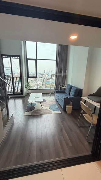 living room and room interior of KnightsBridge Space Rama9