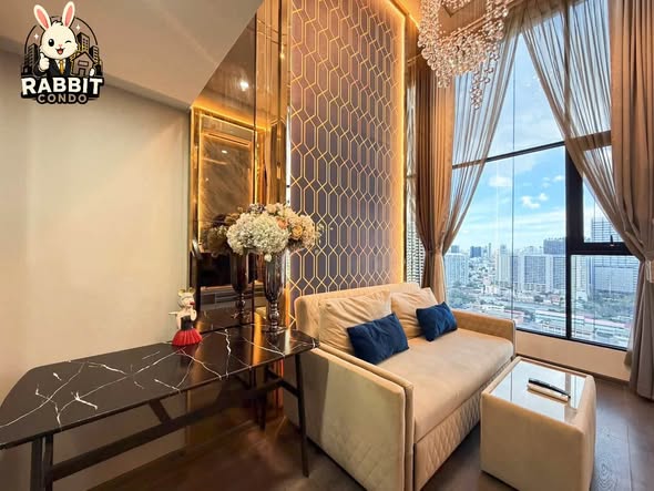 bedroom of KnightsBridge Space Ratchayothin