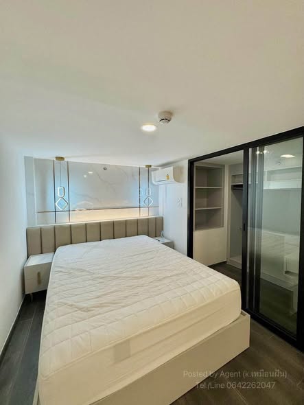 bedroom of KnightsBridge Space Ratchayothin