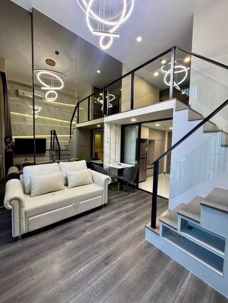 living room of KnightsBridge Space Ratchayothin