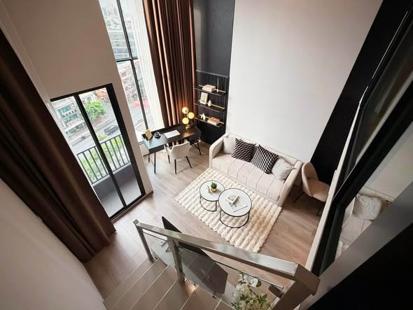 living room of KnightsBridge Space Sukhumvit-Rama 4