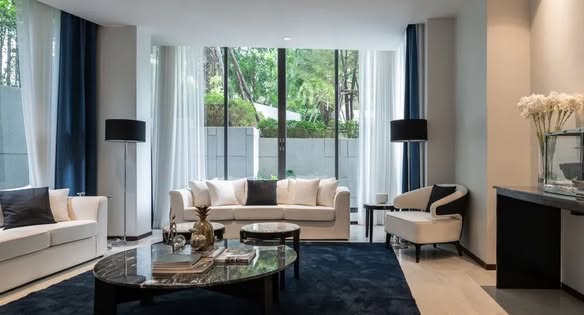 living room of La Citta Delre Thonglor 16