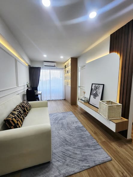 living room and bedroom of La Salle Park Condominium
