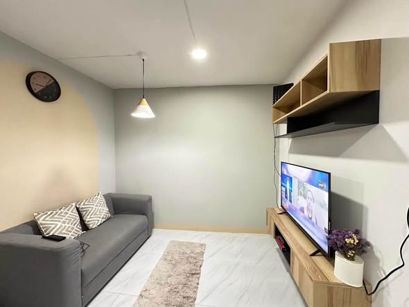 living room of Lanna Nakorn Condominium Building C ลานนานคร คอนโด เชียงใหม่