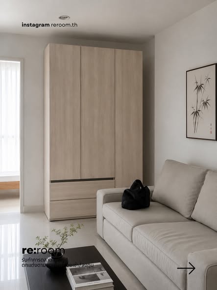 bedroom and room interior of Levo Lat Phrao 18 Project 2