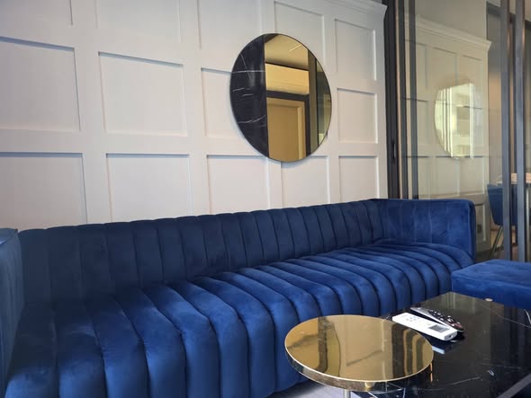 living room of Life Asoke – Rama 9