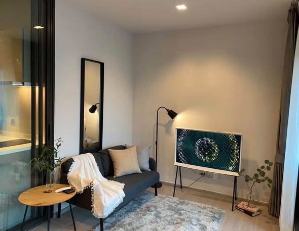living room and room interior of Life Asoke – Rama 9