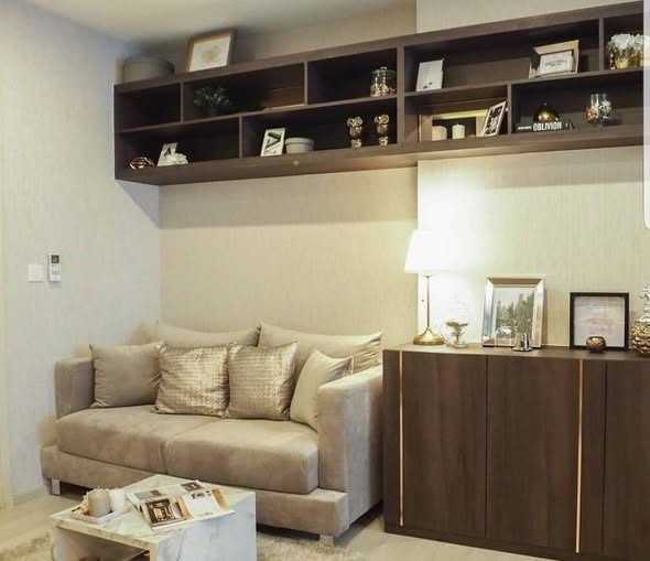 living room and room interior of Life Asoke – Rama 9