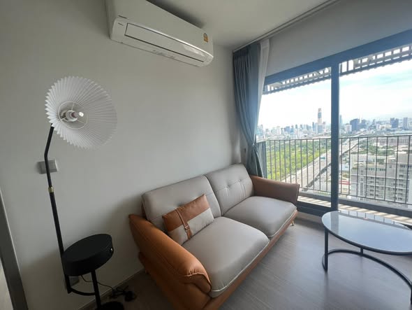 living room and bedroom of Life Asoke Hype