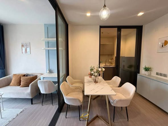 living room and room interior of Life Asoke Hype