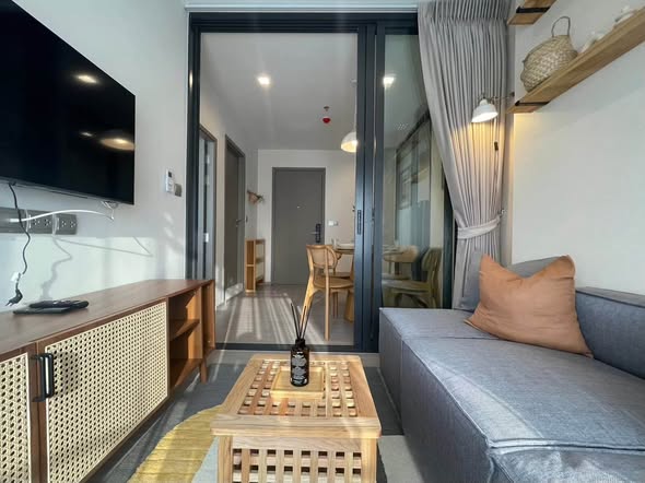 living room and room interior of Life Asoke Hype