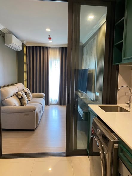 living room and room interior and kitchen of Life Asoke Hype