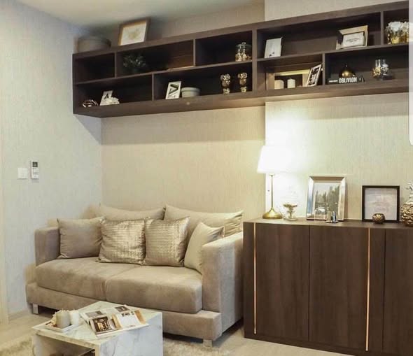 living room and room interior and bathroom of Life Asoke